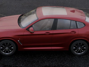 suv x4 m sport 2019 3D Model