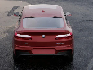 suv x4 m sport 2019 3D Model