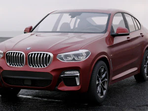 suv x4 m sport 2019 3D Model