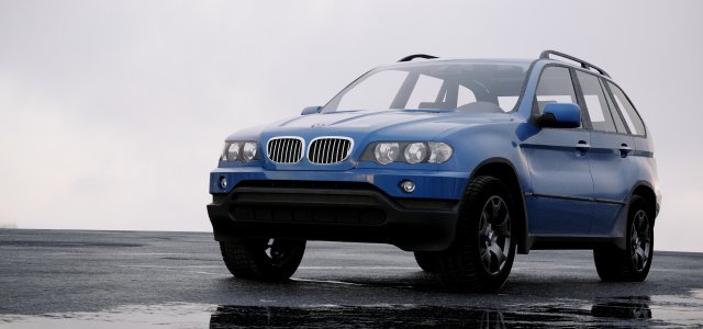 suv x5 2000 Modèle 3D .c4d .max .obj .3ds .fbx .stl .blend 