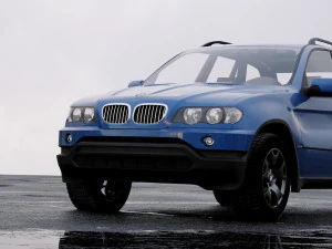SUV x5 2000 3Dモデル