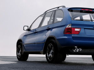 suv x5 2000 Modèle 3D