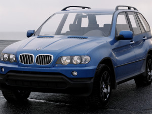 suv x5 2000 Modèle 3D