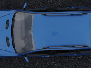 suv x5 2000 3D Model