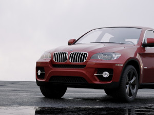 suv x6 2011 3D Model