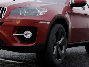 suv x6 2011 Model 3D
