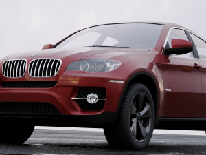 suv x6 2011 Model 3D