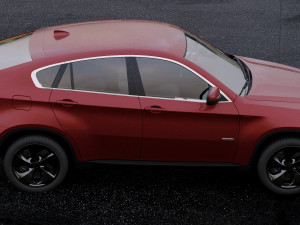 suv x6 2011 Model 3D
