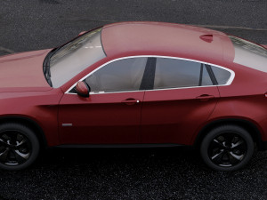 suv x6 2011 Model 3D