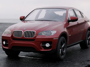 suv x6 2011 3D Model