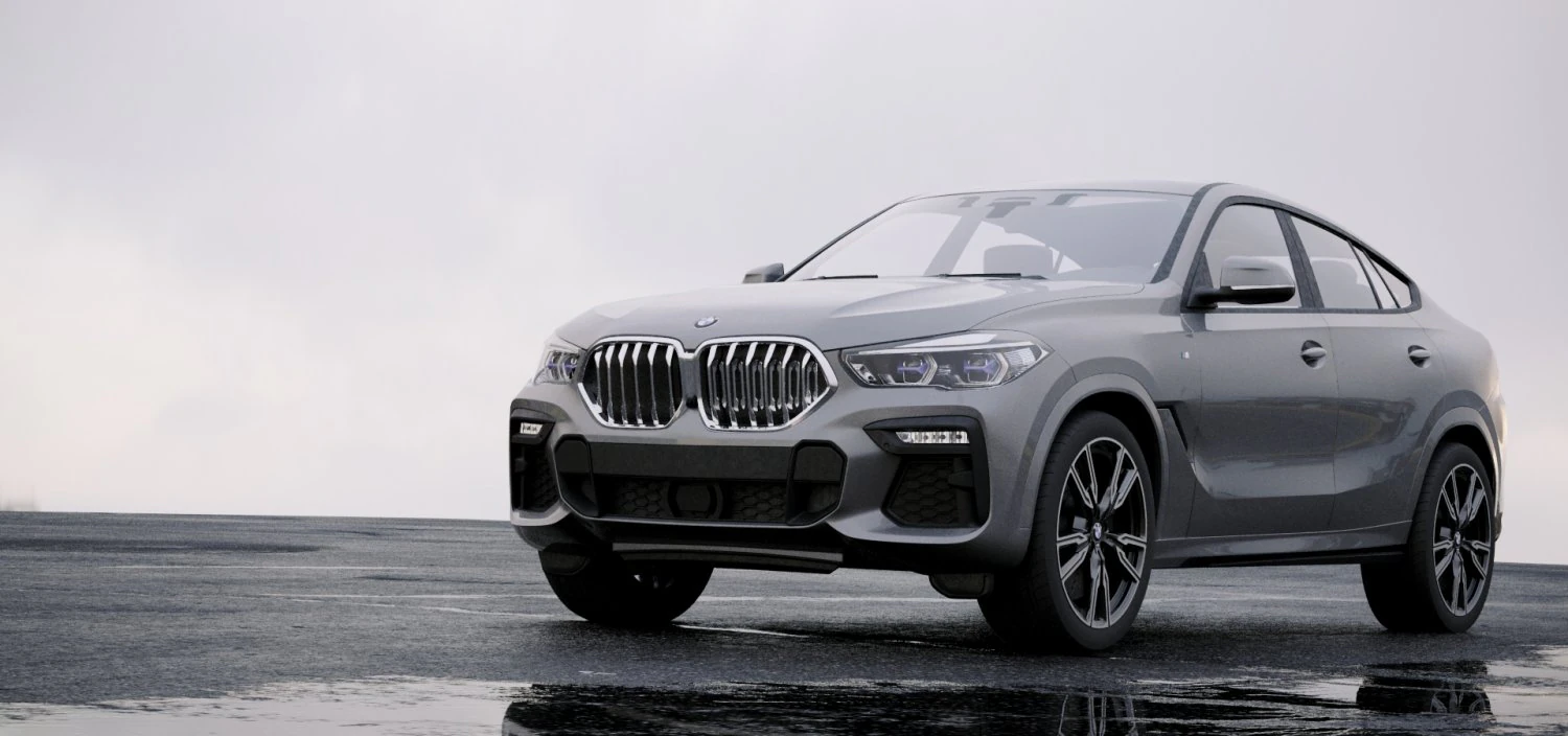 suv x6 m sport 2020 3D Model .c4d .max .obj .3ds .fbx .stl .blend 