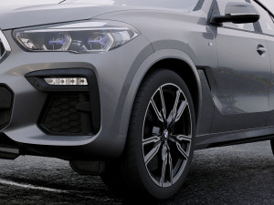 suv x6 m sport 2020 Modelo 3D