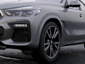 suv x6 m sport 2020 3D Model