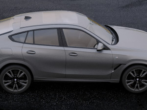 suv x6 m sport 2020 Modelo 3D