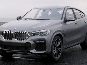 suv x6 m sport 2020 3D Model