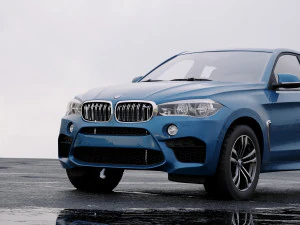 suv x6 m sport 2015 3D Model