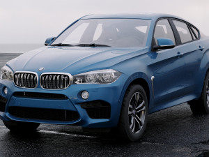 suv x6 m sport 2015 Modello 3D