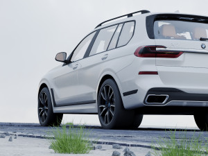 suv x7 2019 Modelo 3D