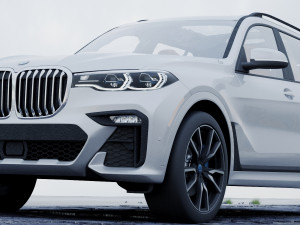suv x7 2019 Modelo 3D