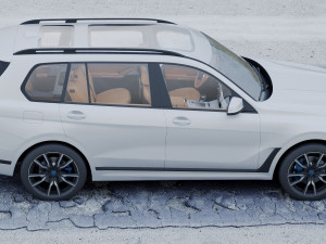 suv x7 2019 Modelo 3D