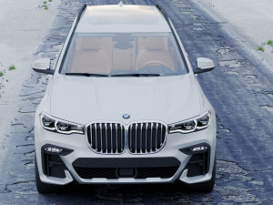 suv x7 2019 Modelo 3D