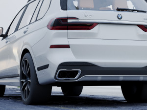suv x7 2019 Modelo 3D
