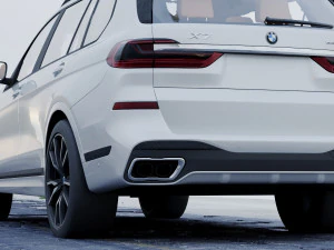 suv x7 2019 3D Model