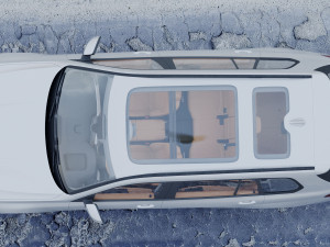 suv x7 2019 Modelo 3D