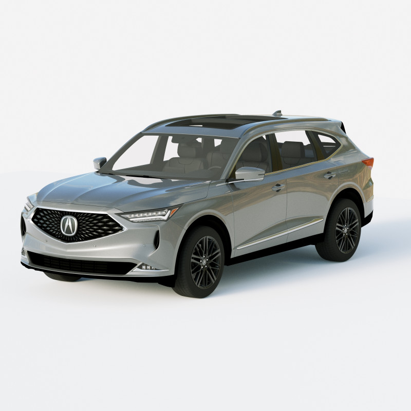 Acura MDX 2022 3Dモデル .c4d .max .obj .3ds .fbx .stl .blend