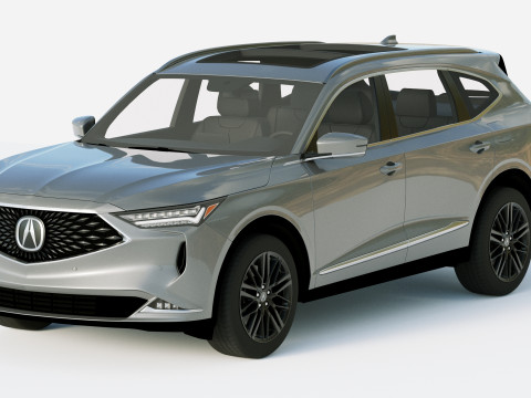 Acura MDX 2022 3Dモデル