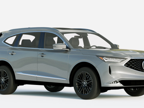 Acura MDX 2022 3Dモデル
