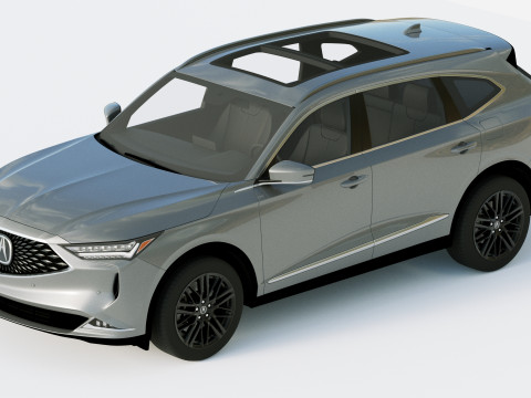 Acura MDX 2022 3Dモデル