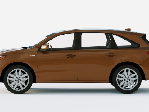 Acura MDX 2019 Modelo 3D