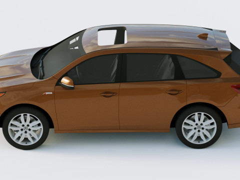 Acura MDX 2019 Modelo 3D