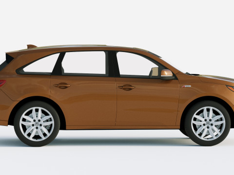 Acura MDX 2019 Modelo 3D