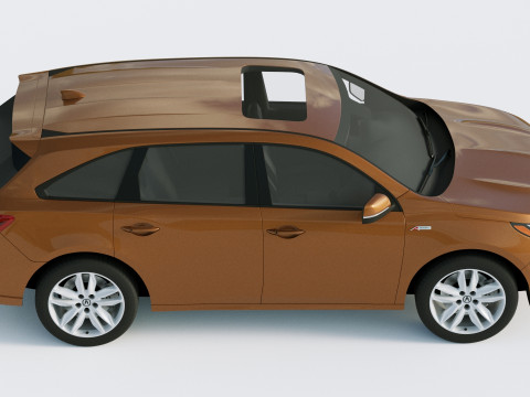 Acura MDX 2019 Modelo 3D
