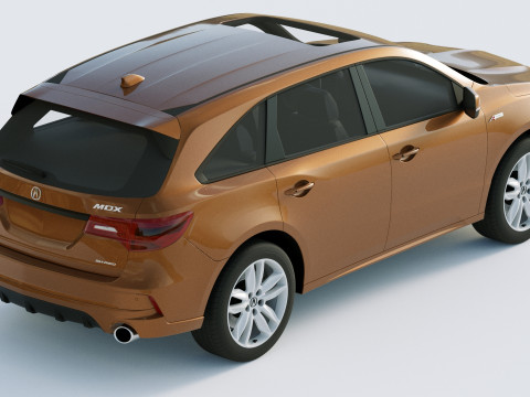 Acura MDX 2019 Modelo 3D