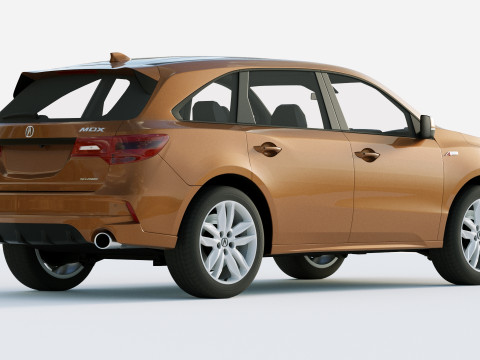 Acura MDX 2019 Modelo 3D