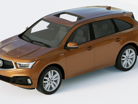 Acura MDX 2019 Modelo 3D