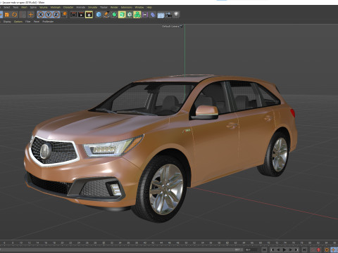 Acura MDX 2019 Modelo 3D