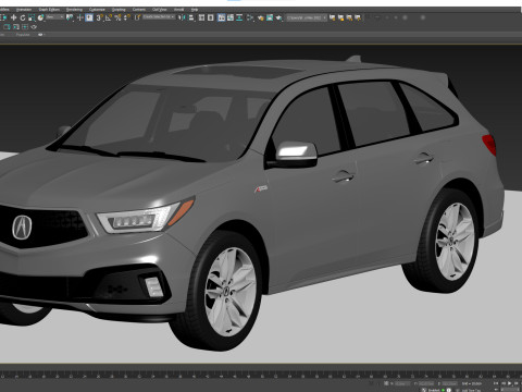 Acura MDX 2019 Modelo 3D