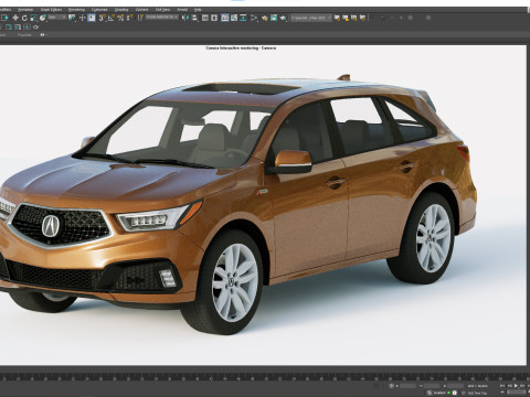 Acura MDX 2019 Modelo 3D
