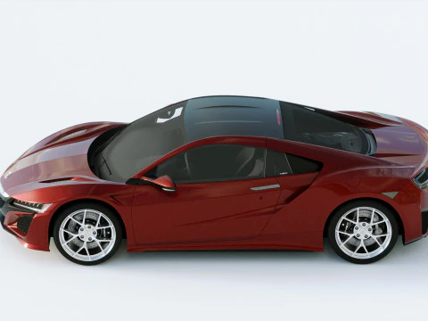 Acura NSX 2019 3D Model