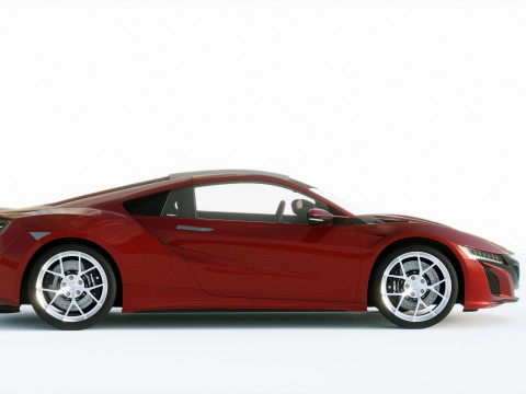 Acura NSX 2019 Modelo 3D