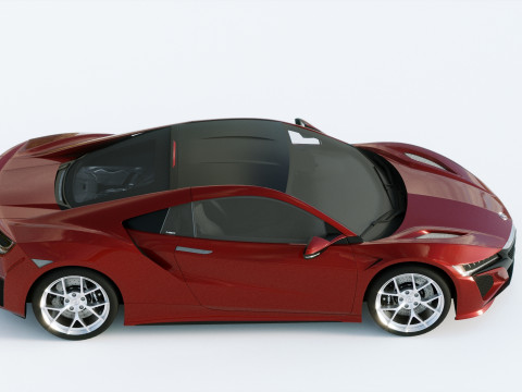 Acura NSX 2019 Modelo 3D
