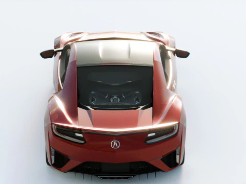 Acura NSX 2019 3D Model
