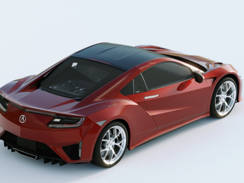 Acura NSX 2019 Modelo 3D