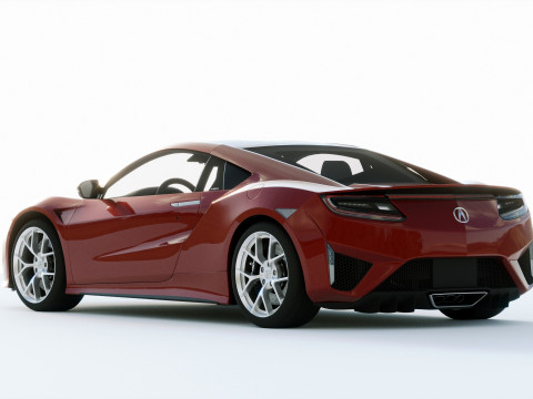 Acura NSX 2019 Modelo 3D