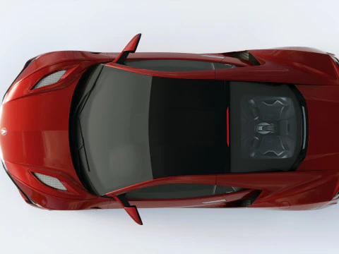 Acura NSX 2019 3D Model