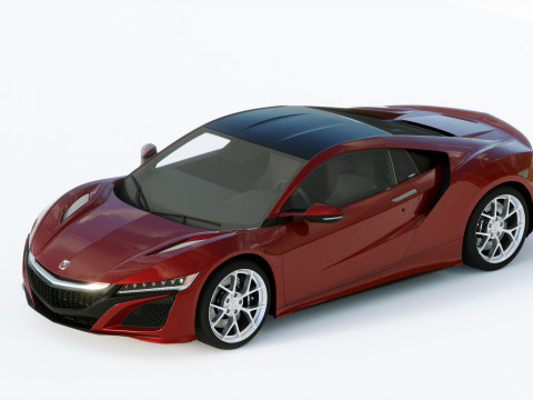 Acura NSX 2019 Modelo 3D